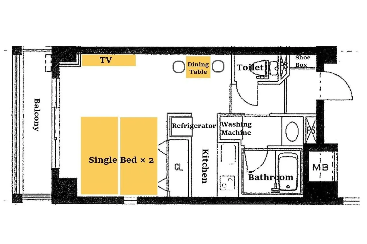 Luft Room 401/503 / Vacation Stay 5104 Osaka